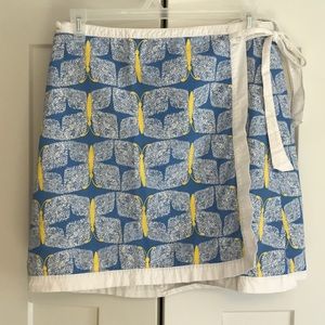 Lilly Pulitzer reversible butterfly skirt